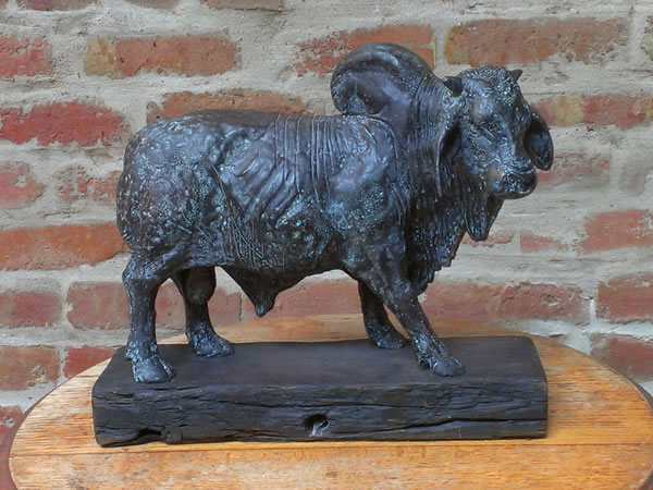 Brahman Bull Sculpture